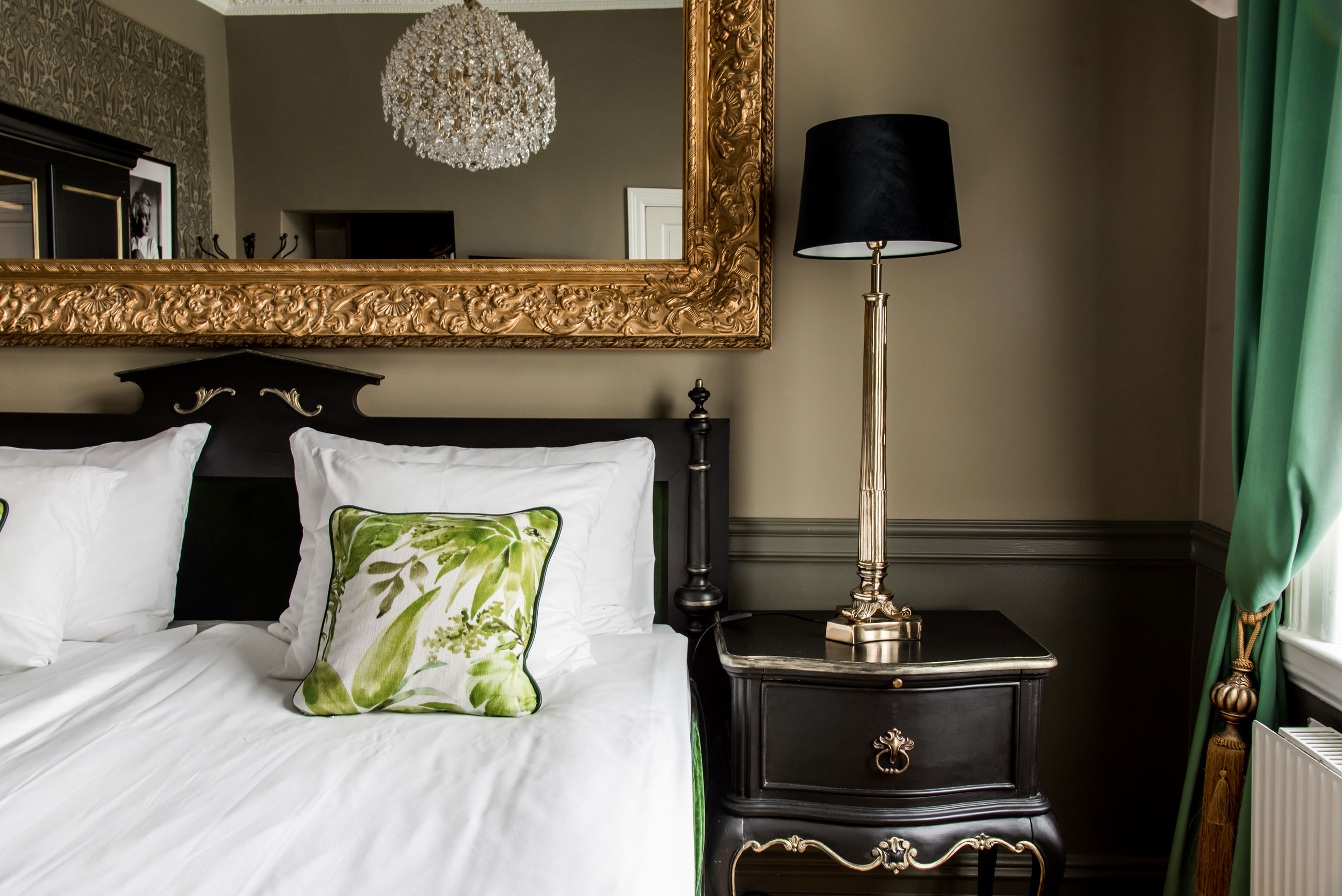 dubbelrum superior med balkong på eggers hotell i göteborg