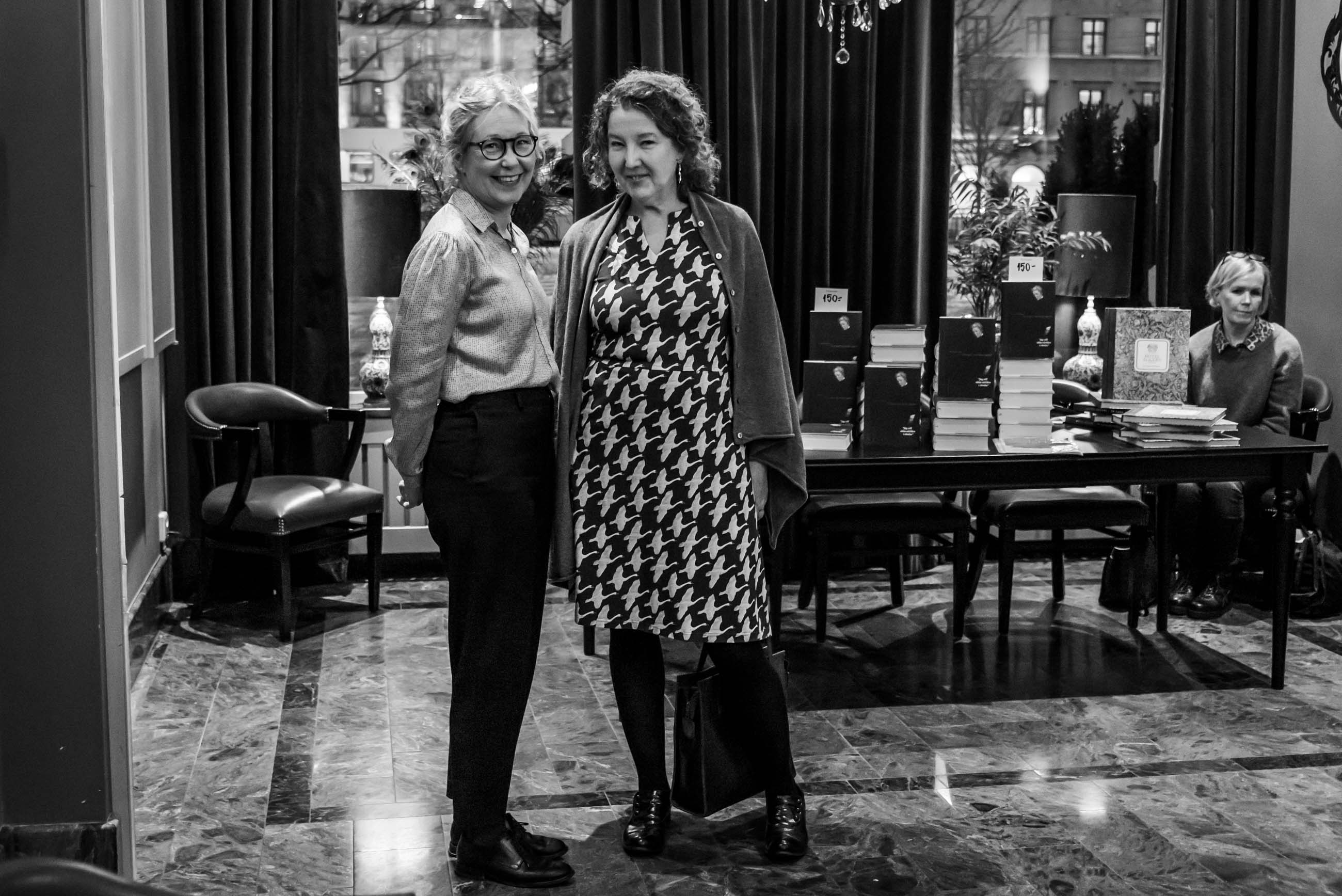 Jessica Vialleton och Anna-Karin Palm på eggers