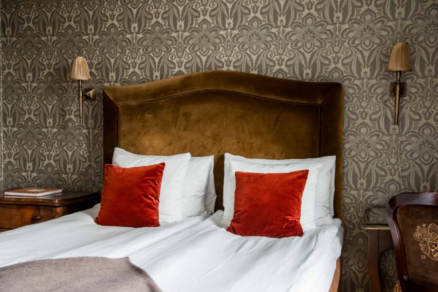 Classic dubbelrum på hotel eggers