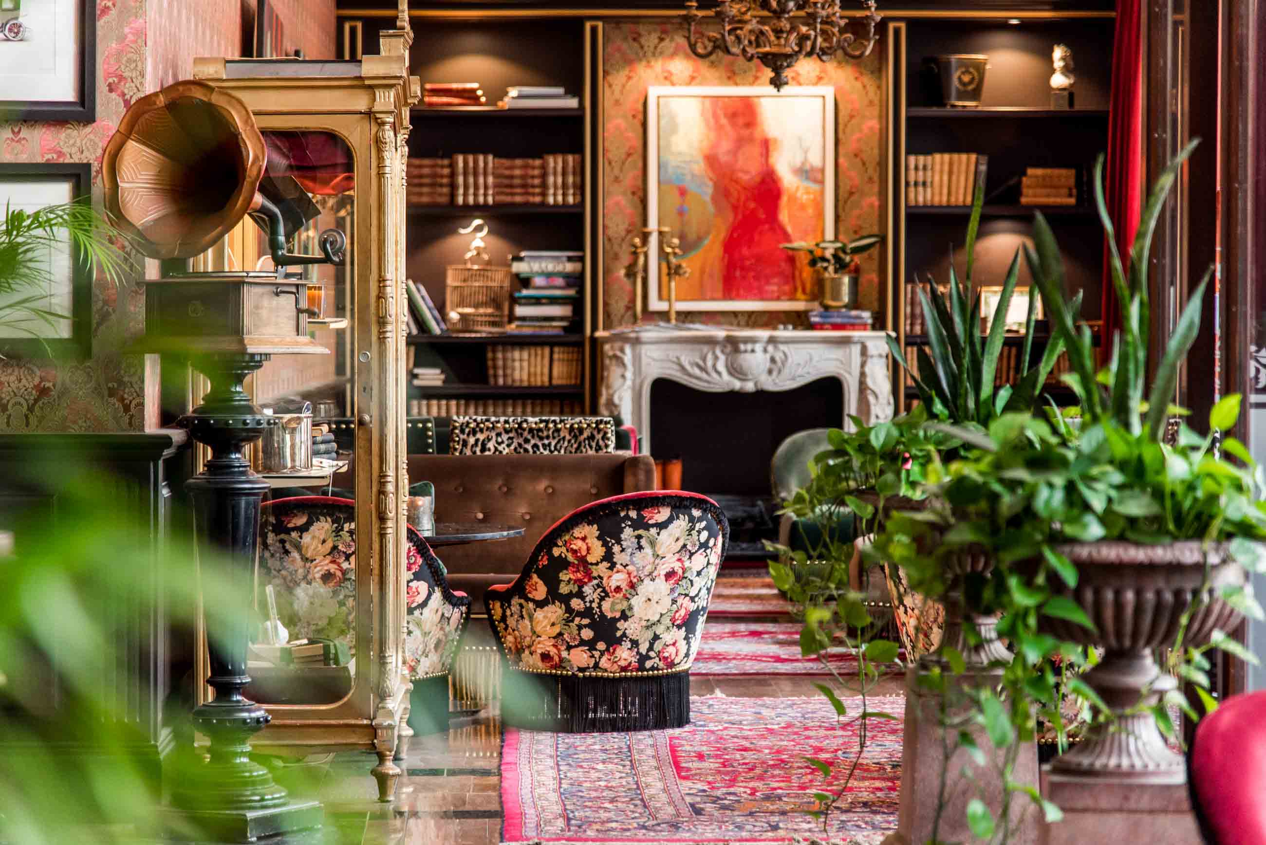 lobby på hotel eggers