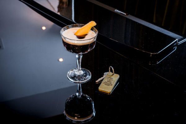 cocktail och en nyckel