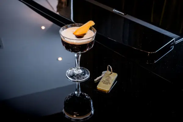 cocktail och en nyckel