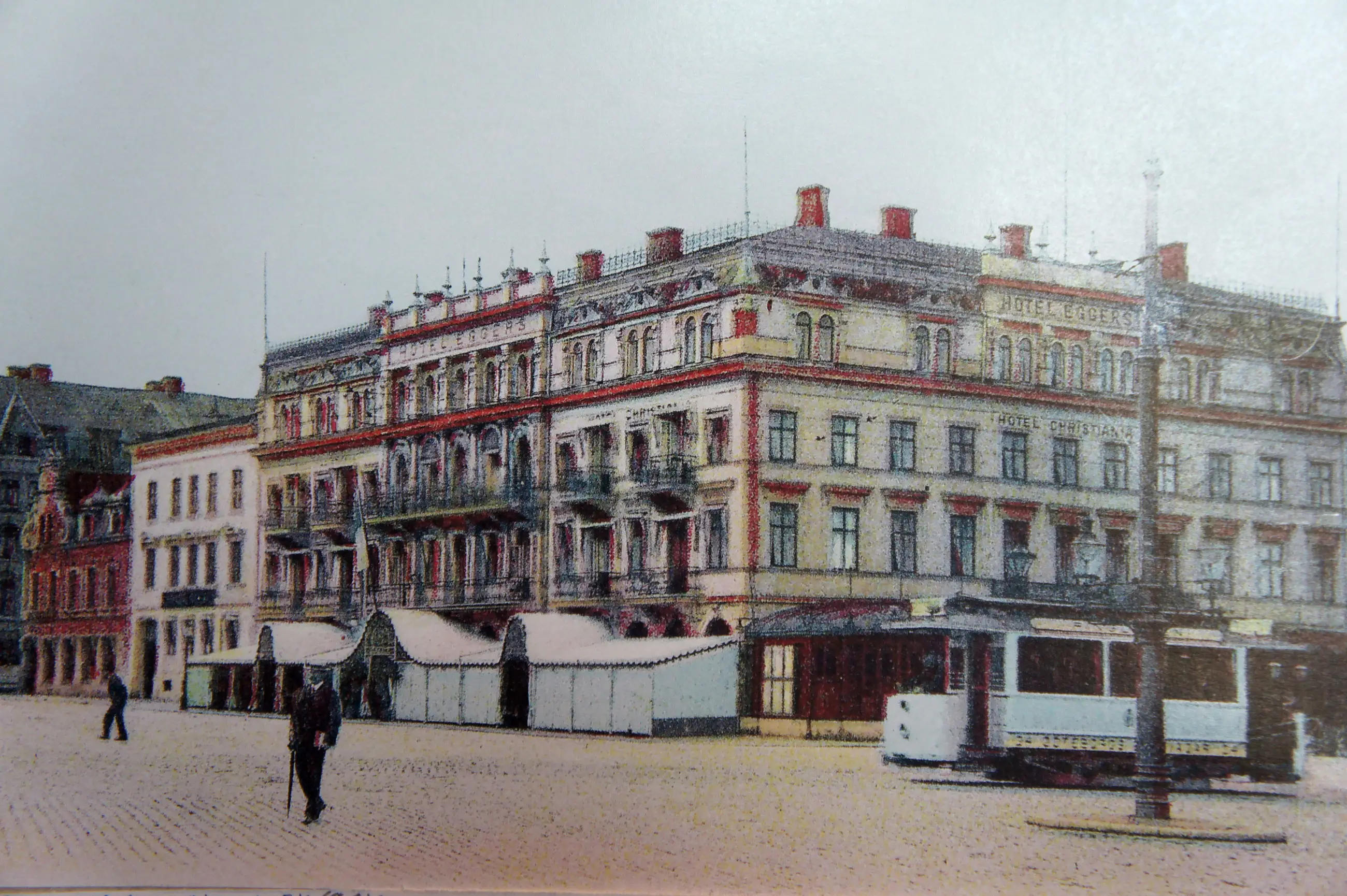 gammal bild på eggers fasad