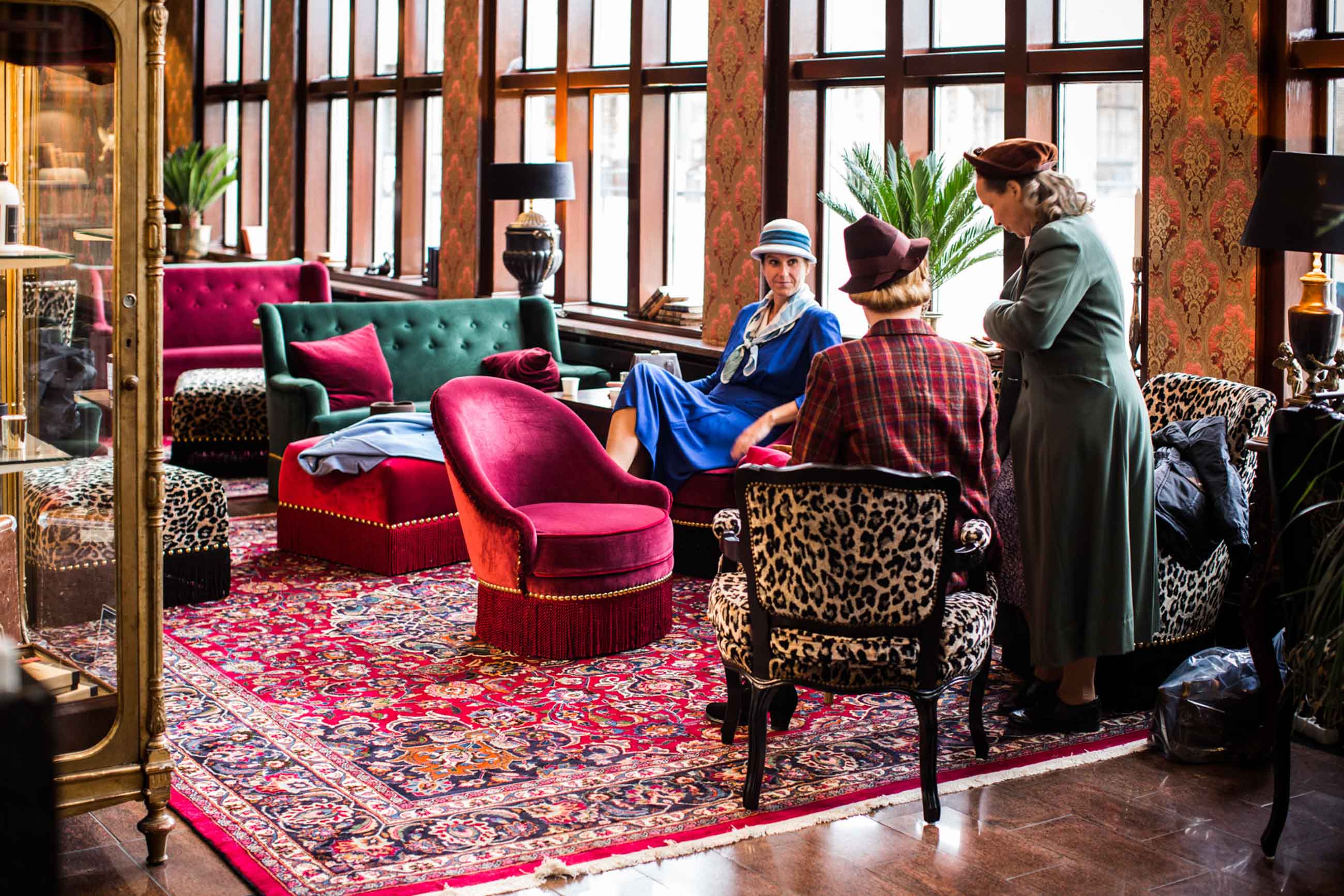 Inspelning av Vår tid är nu på Hôtel Eggers