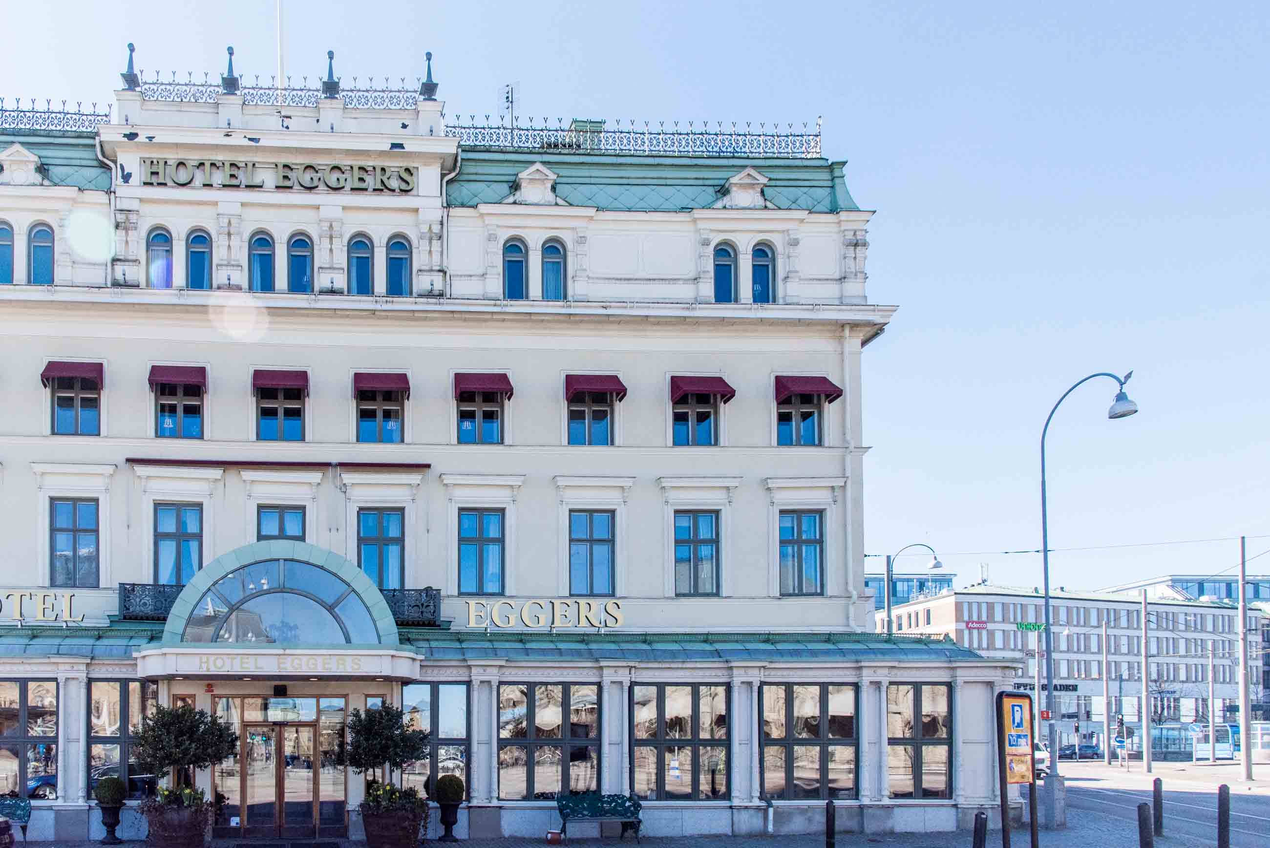 Hotel Eggers exteriör