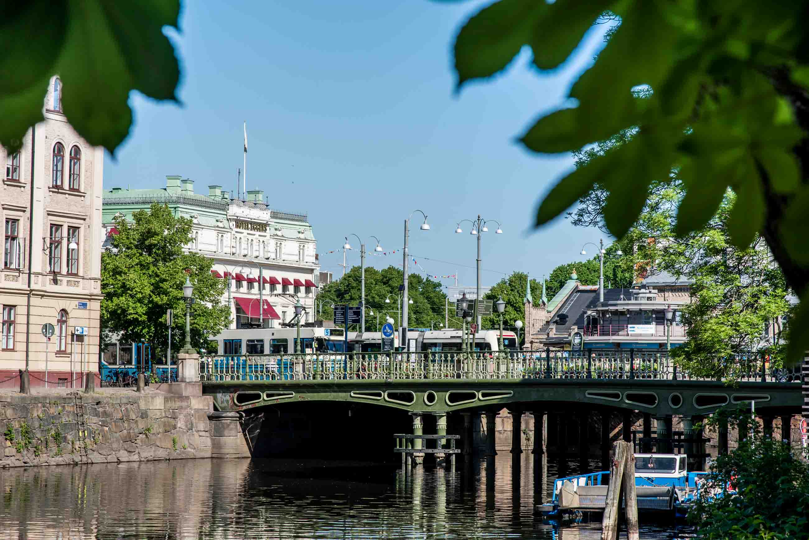 Hotel eggers och paddanbåt