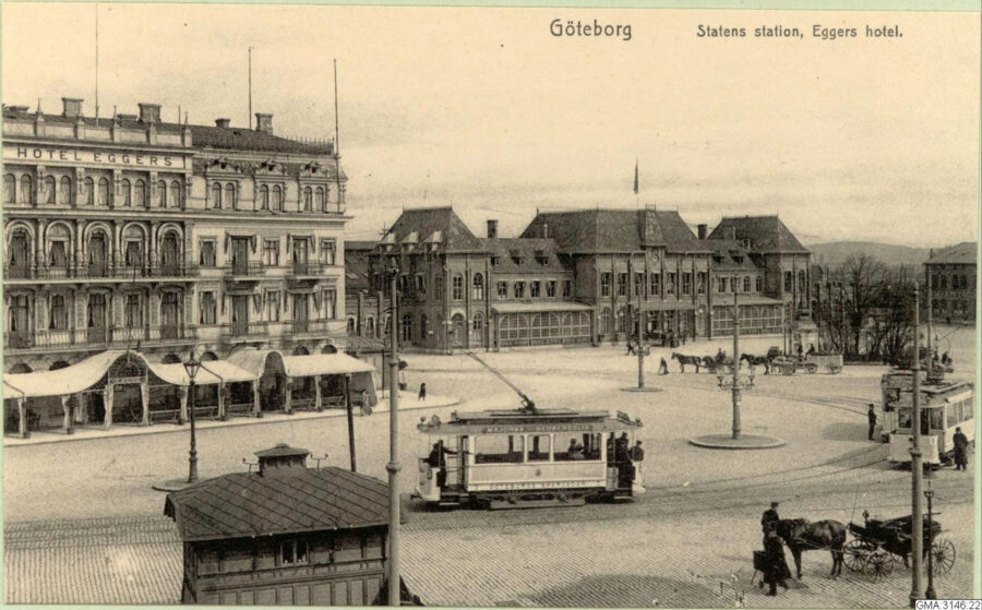 hotel eggers fasad ca 1910