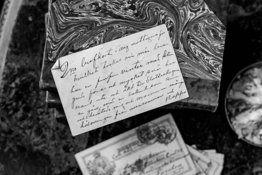 Brev från 1902 på Hôtel Eggers