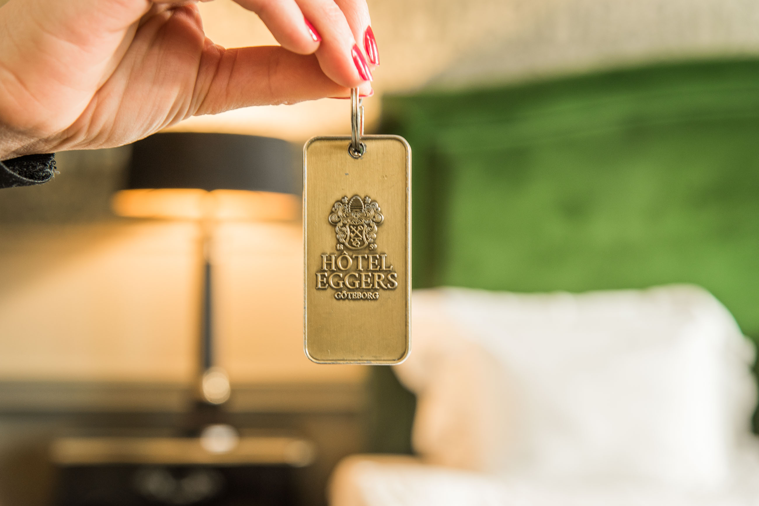 Mässingsnyckel till rum 134