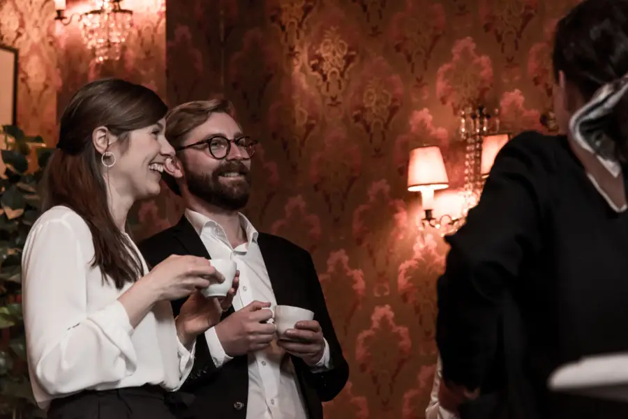 konferensgrupp fikapaus