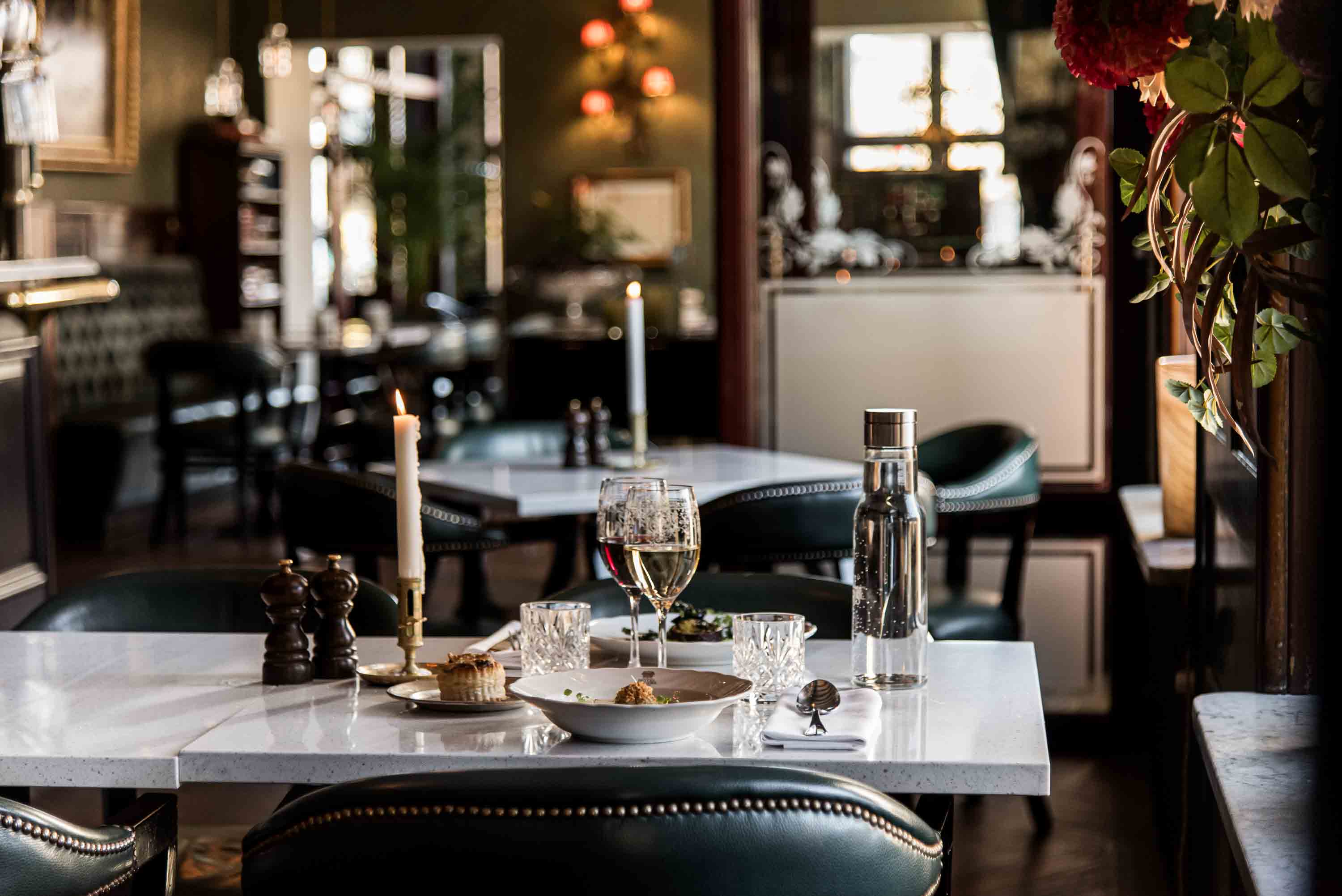 middag i eggers restaurang